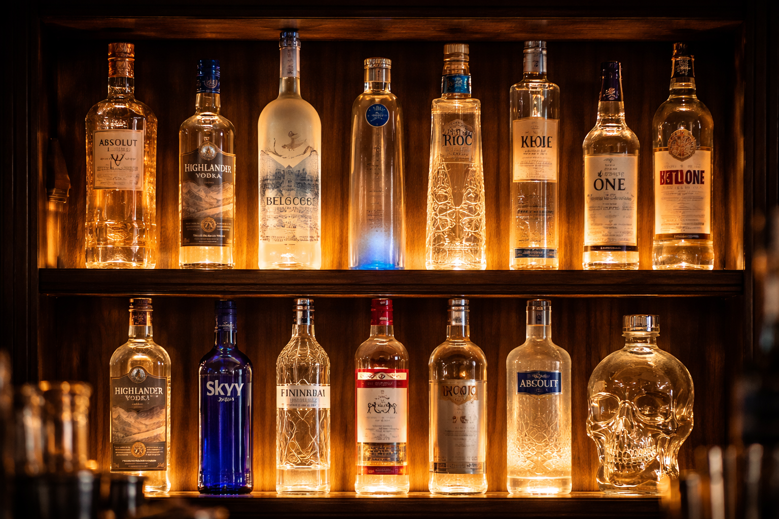 Different types of vodkas available in Nepal with online delivery service