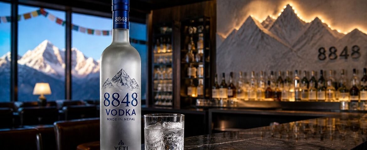 8848 vodka, best vodka in Nepal, vodka in Nepal, liquor delivery in Nepal